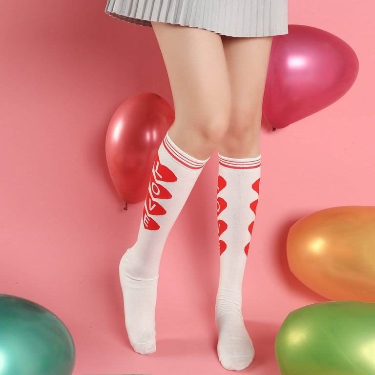 SZXZYGS Compression Socks Women Girls Valentine'S Day Socks Heart