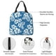 thumbnail image 4 of Easygdp Leaves And Flowers Bolsa Térmica Premium - Tela Oxford Impermeable, Gran Capacidad, Bolsillo Frontal, Unisex para Trabajo, Escuela, Actividades al Aire Libre y Picnics, 4 of 8