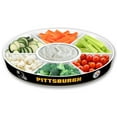 thumbnail image 3 of NFL Pittsburgh Steelers Plateau de Fête, Blanc, 3 of 4