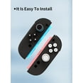 thumbnail image 4 of Thumb Grips for Switch 2,Cute Color 10 PCS Joystick Cap, Made Environmentally Friendly Silicone Material, Anti Slip and Sweat Proof,Black White., 4 of 12