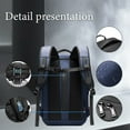 thumbnail image 4 of Kahopy Vacuum Backpack for Travel, 60L Expandable Compression Bag with Electric Vacuum Pump, Water Resistant and Anti Theft(Blue), 4 of 6