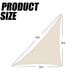 thumbnail image 4 of Voile d'ombrage carré beige paquete 1 3×3×3m, 4 of 5