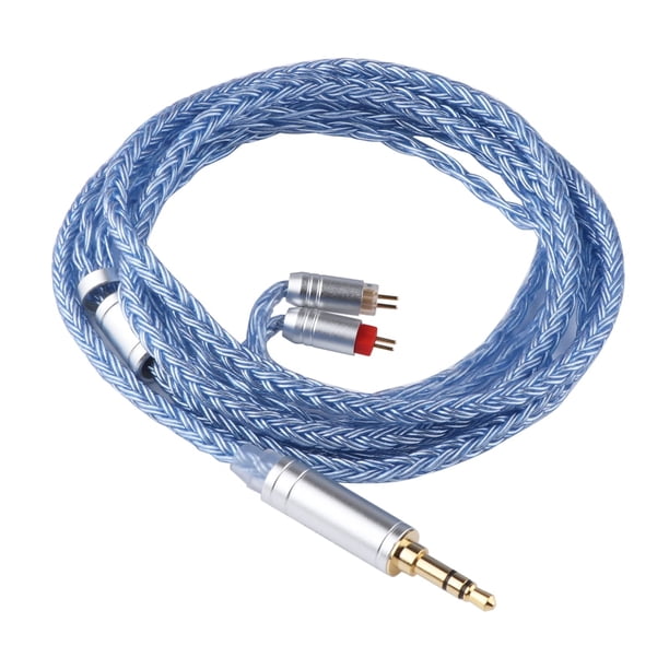 Cable IEM Linsoul Tripowin Zonie de 16 núcleos chapado en plata, 1,25 m