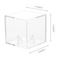 thumbnail image 6 of MEIBUTYUP 2Pcs Multipurpose Acrylic Baseball Box for Display and Storage Durable Material, 6 of 8
