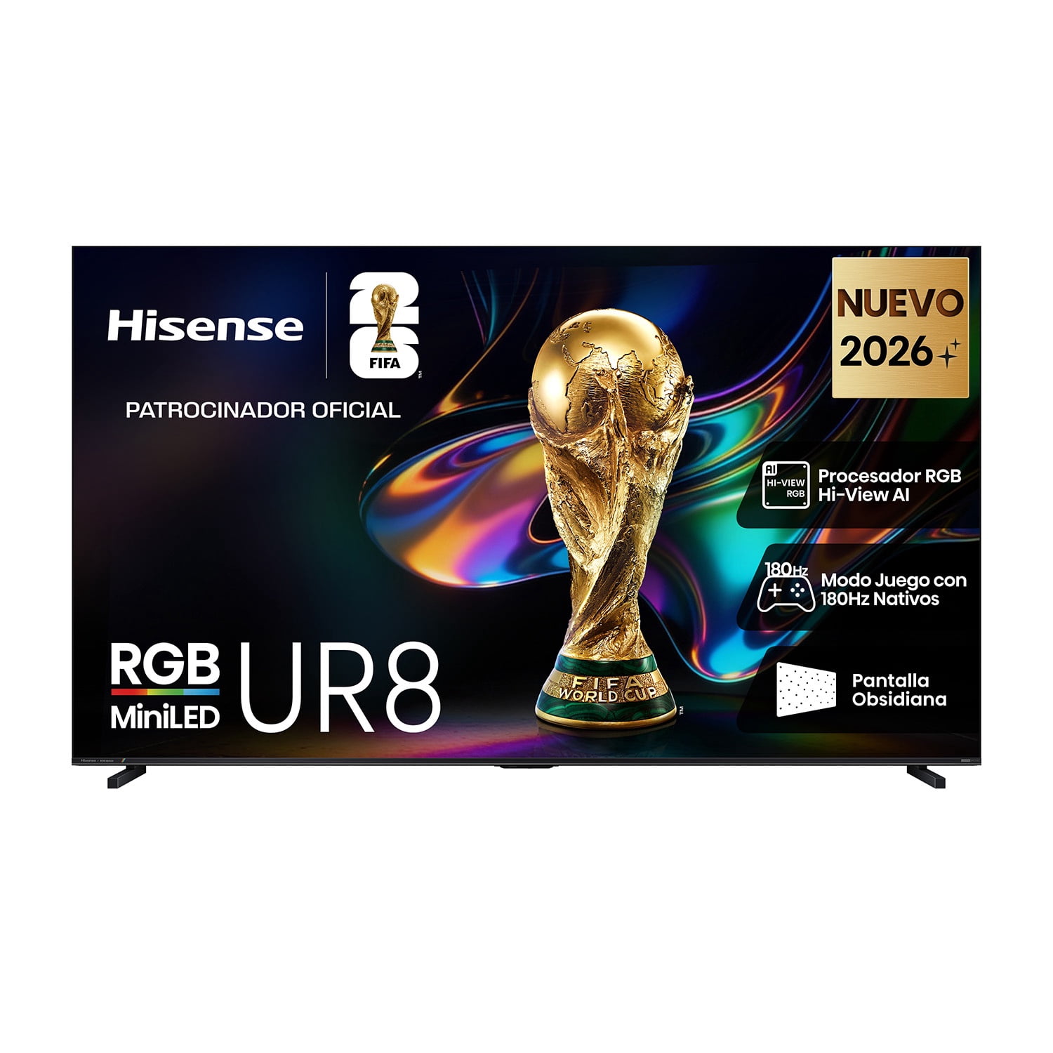Pantalla Hisense de 100 pulgadas RGB-MINILED 100UR8SG