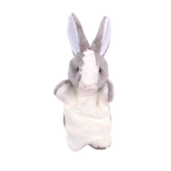 Daisyyozoid Cute Cartoon Animal Doll Kids Glove Hand Puppet Rabbit Plush Bunny Finger Toys