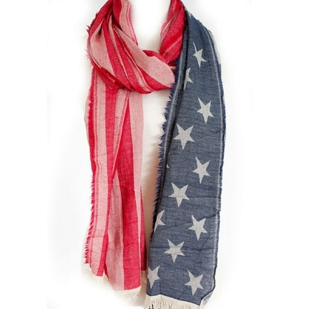 Zodaca - Zodaca Fashion Women Lightweight American USA Flag Cotton ...