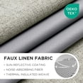 thumbnail image 2 of Cortina Joydeco Blackout, separador de ambientes, 250 x 230 cm, color beige, 2 of 9
