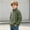 Army Green, variant on Cethrio Boys Zip up Sweatshirts, Long Sleeve Stand-up Collar Waffle Knit Casual Fall Outerwear Gray Size 10-12
