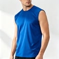 thumbnail image 2 of Men's Muscle Tank Tops, Breathable Sleeveless Shirts for Running, Gym & Daily Wear, 2 of 7