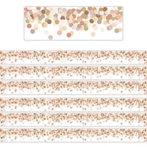 Teacher Created Resources Calming Confetti Straight Border Trim, 35 Feet Per Pack, 6 Packs