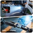 thumbnail image 3 of Qlife Racer Fat Tire Electric Bike For Adults, Max 28MPH Mountain Ebike with 500W Motor, 20x4.0"Tire Step Over E-MTB,48V 10.4Ah Removable Battery with Free Lock,Black, 3 of 7
