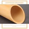 thumbnail image 3 of Himition Bamboo Chopstick Holder Cutlery Organizer Kitchen Gadget Drain Cutlery Rack for Home, 3 of 5