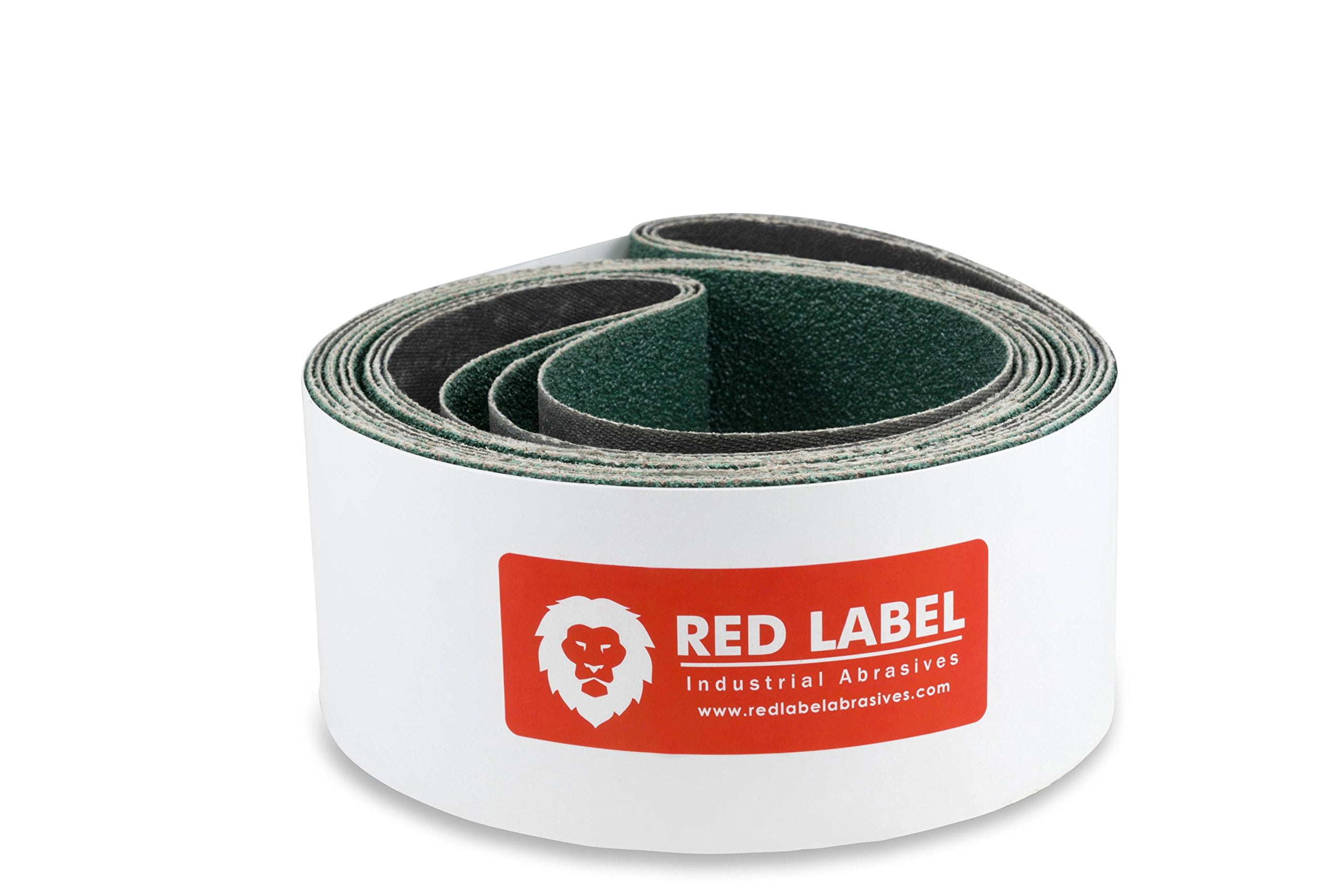 6 X 89 Inch 40 Grit Metal Grinding Zirconia Sanding Belts 2 Pack
