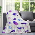 thumbnail image 2 of Yibo Just a Girl who Loves Pickles Blanket Flannel Soft and Comfortable Anti-static Bed Sofa Blanket, 2 of 7