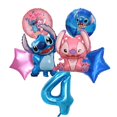 thumbnail image 3 of Decoración de fiesta de cumpleaños de Disney Lilo & Stitch, vajilla desechable, globos para baby shower de Stitch, decoración de fiesta, suministros para eventos de fiesta, 3 of 5