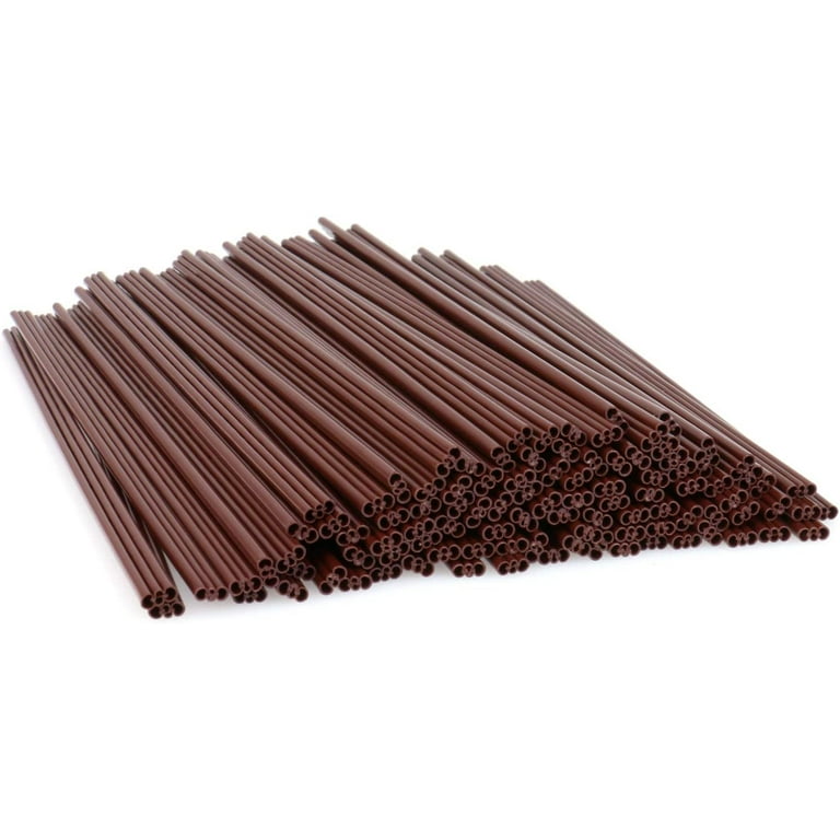 Chainplus Plastic Coffee Stir Sticks - 7 Inch Disposable Coffee Stirrer Sip  Straws (Three-hole coffee straw, 100pcs)