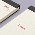 thumbnail image 4 of Notebook Notebooks for Work Grid Notebook Learning Notepad Notebook Note Taking Handbook Grid Notes Book Notebook Paper A5, 4 of 4