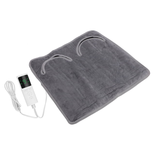Electric Heated Foot Warmer, Washable Fast Heating Electric Foot Warmer with Timer & 9 Temperature Settings, Portable Foot Heating Pad for Women and Men, Cold Feet, Abdomen, Cramps