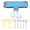 Blue, variant on YAHHU Finger Exerciser Stretcher Silicone Adjustable Improve Flexibility Hand Grip Strength Trainer with Wrist Strap 7.9 inches / 20 cm Blue