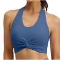 thumbnail image 1 of Sports Bra for Women High Support Medium Impact Breathable Removable Pads Yoga Top Polyester Short Sleeve 1 Pc, 1 of 9