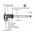 thumbnail image 2 of Herramienta de medición del micrómetro Vernier del calibrador electrónico Digital LCD de 6/150mm, 2 of 5