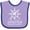 Lavender and Purple, variant on Inktastic Annapolis Maryland Vacation Boys or Girls Baby Bib