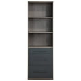 thumbnail image 2 of ACME Estevon 3-Shelf Rectangular Bookcase in Gray Oak, 2 of 6