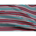 thumbnail image 4 of oneOone Rayon Red Fabric Stripes Sewing Fabric By The Yard Printed Diy Clothing Sewing Supplies 56 Inch Wide-4E, 4 of 6