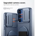 thumbnail image 5 of Suritch Phone Case for Samsung Galaxy S25 FE with 360° Rotatable Hand Strap Grip, Invisible Kickstand and Slide Camera Cover, Rugged Shockproof Protective Cover, Blue, 5 of 7