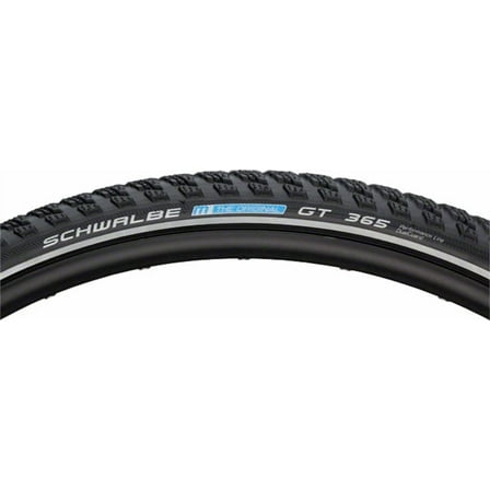Schwalbe Marathon GT 365 700x35c Tire Wire Bead Black/Reflective DualGuard