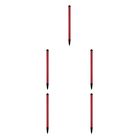 Sidaley Pluma capacitiva práctica profesional aleación de aluminio resistiva punta dura lápiz Stylus Pen bolígrafos de pantalla táctil a Type8 NO8