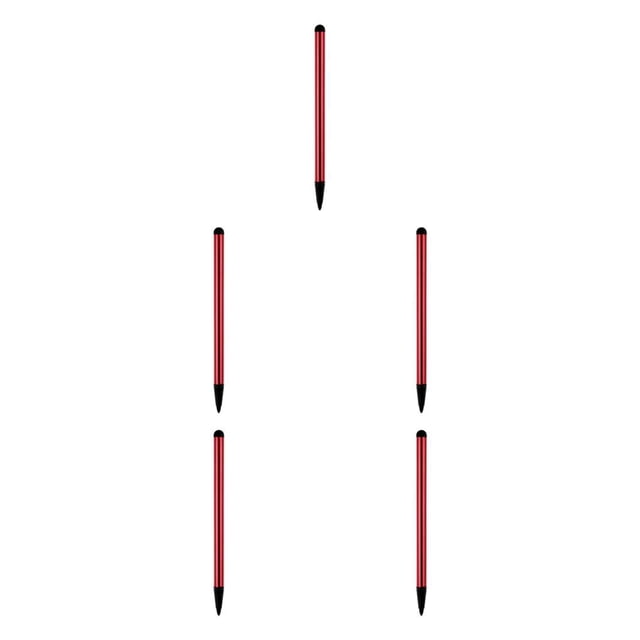Injueey Bolígrafo capacitivo práctico profesional a prueba de arañazos lápiz de punta dura resistente bolígrafo de goma Stylus bolígrafos Type8 NO8