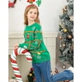 thumbnail image 4 of Lanbubble Boys Girls Ugly Christmas Sweater Holiday Party Pullover Xmas Sweatshirt for Kids Size 7-14, 4 of 11