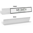 thumbnail image 2 of Printtoo Personalized Desk Name Plate Pretty Classy Black Border Custom Acrylic Office Desk Name Plate Accessory 2x8 Inches, 2 of 5