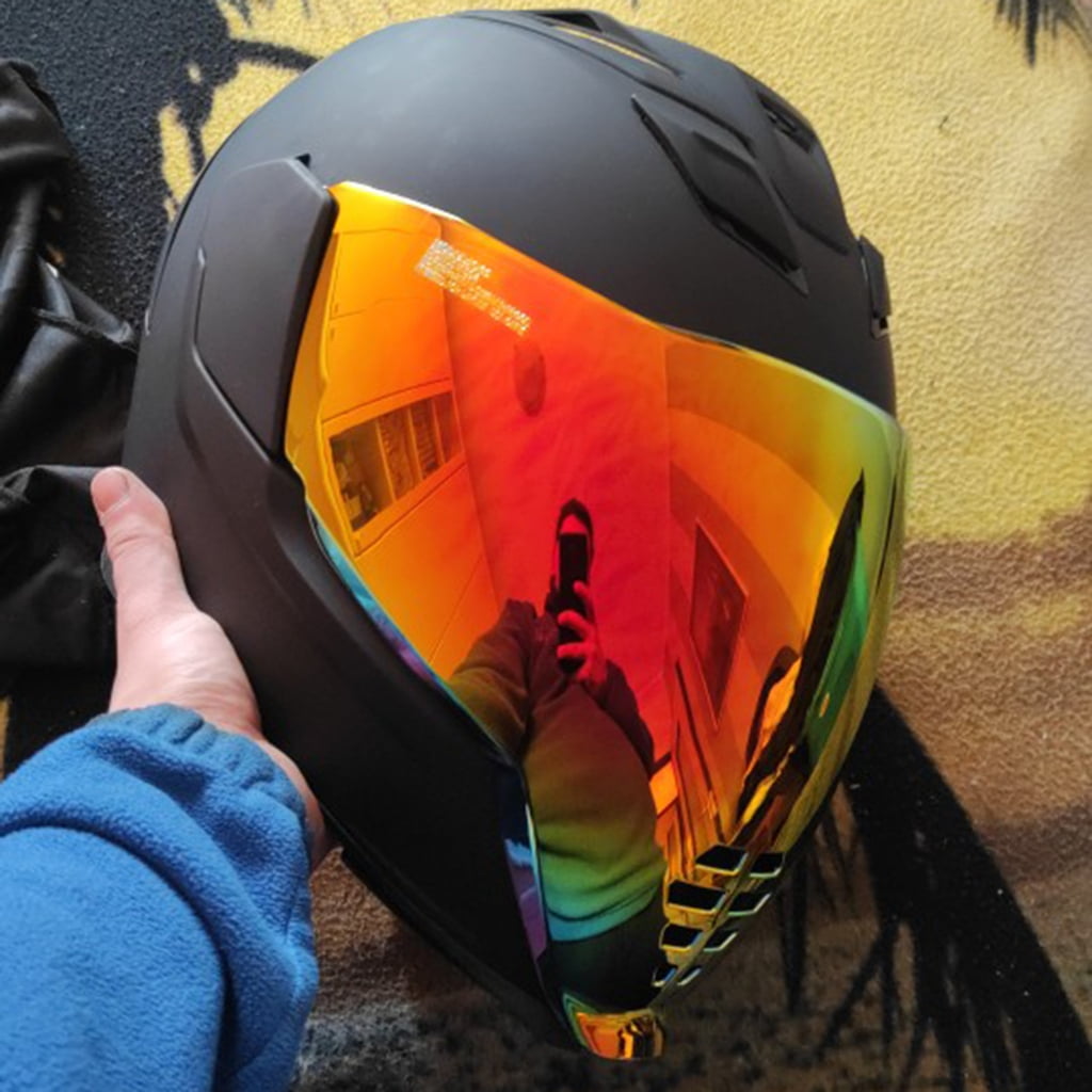 icon airflite helmet red visor Crosslink Featuring a 3D molded process for optical clarity Icon Airflite Mips Helmet Blegh