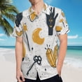 thumbnail image 5 of High Quality Hawaiian Shirts for Men Short Sleeve Aloha Beach Shirt Floral Summer Casual Button Down Shirts Blouses AKCIC5, 5 of 7