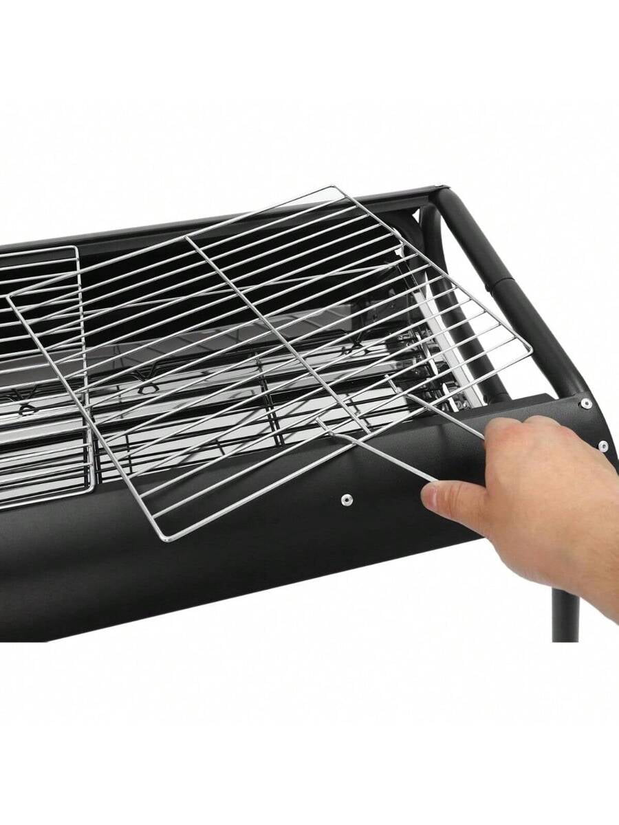 XC  Portable Charcoal Grill, Outdoor BBQ Grill With Storage Bag, Portable BBQ Griddle, ‎Free Standing Large Grills For Camping, Picnic, Gatherings, Party[Best Gift For Family&Friends]
