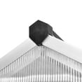 thumbnail image 4 of vidaXL Greenhouse Garden Grow House Outdoor Green House Reinforced Aluminum, 4 of 9