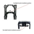 thumbnail image 5 of Rear Light Mounting Bracket Electric Bicycle Headlight Rear Light Brackets Stainless Steel Mounting Brackets Stainless Steel, 5 of 5