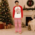thumbnail image 5 of Domzest Family Matching Christmas Pajama Sets Long Sleeve Xmas Printed Sleepwear & Pjama Pants Cute Holiday Family Pjs Sets, 5 of 5