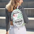 thumbnail image 2 of Easygd Stamp Set Collection Canvas Backpack: Stylish, Lightweight, and Versatile with Large Capacity and Adjustable Straps –, 2 of 7
