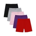thumbnail image 6 of Girls Bike Shorts - Toddler Biker Cartwheel Under Dress Breathable Safety Dance Shorts, 6 of 9