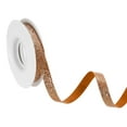 thumbnail image 1 of 3/8" x 10 Yards Sparkle Ribbons, Gift Wrapping Crafts Cut Edge Ribbon, Rose Gold, 1 of 7