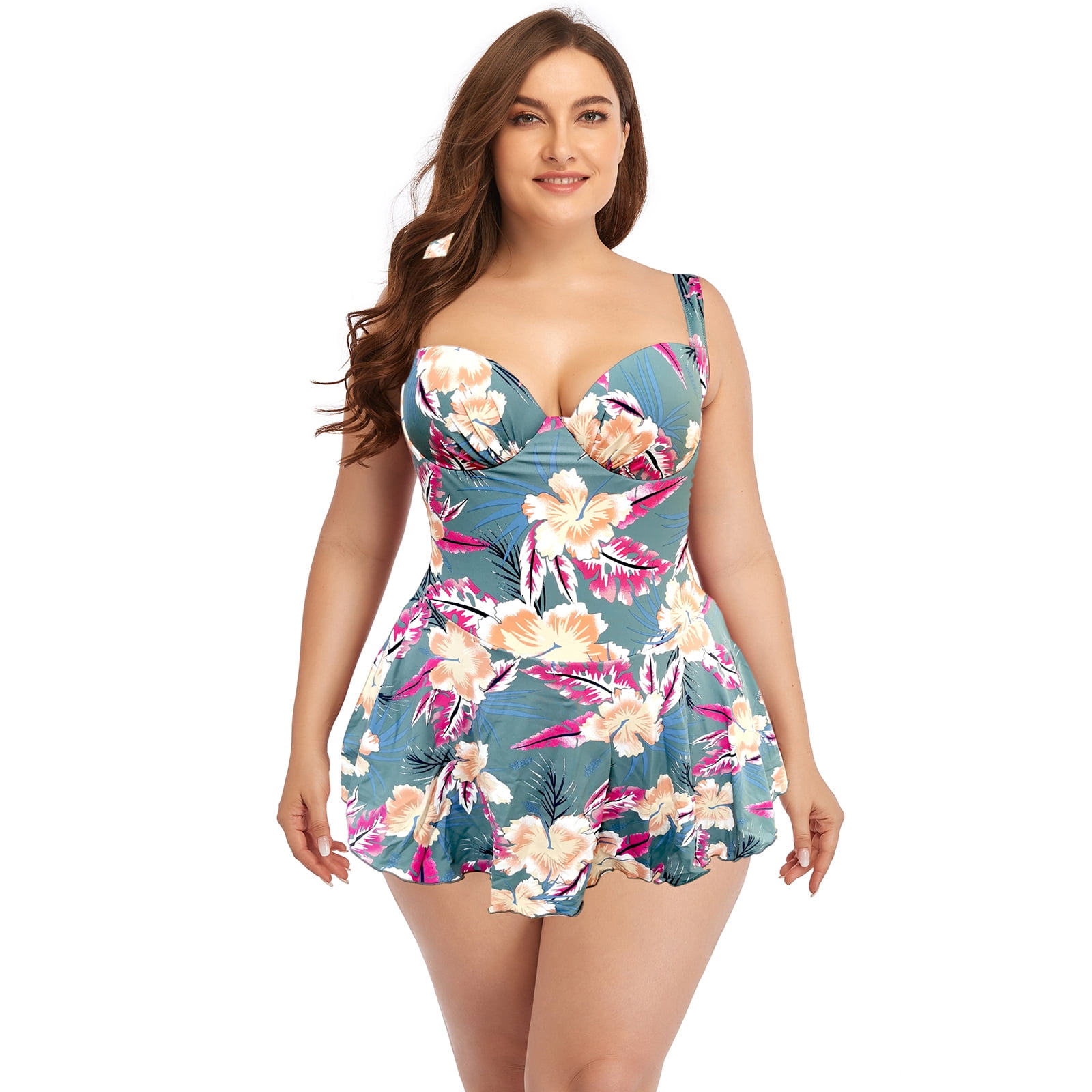 plus size swimdress clearance