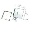 thumbnail image 2 of Boann BNSDC16 Contemporary & Modern Invisible Style Tile Insert Square Shower Drain, Brushed Stainless - 6 x 6 in., 2 of 2