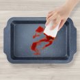 thumbnail image 4 of REGALWOVEN 3 Pcs Baking Sheet Pan, Cookie Sheets for Oven Cooking, Warp Resistant Nonstick Durable Cake Pan Black 14.2*9.1*1.3, 4 of 6