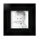 thumbnail image 2 of ArtToFrames 5x5 Inch Black Picture Frame, This Black Wood Poster Frame is Great for Your Art or Photos, Comes with Regular Glass (4029), 2 of 8
