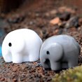 thumbnail image 5 of Elephant Animal Model Small Statue Figurine Micro Crafts Ornament Miniatures DIY Home Room Garden Decor(20pcs), 5 of 5