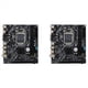 thumbnail image 1 of 2X Nueva Placa Base para Computadora de Escritorio B75 con Interfaz M.2, Memoria DDR3 de 1155 Pines LGA y Compatible con CPU de 2/3 Generación, 1 of 5